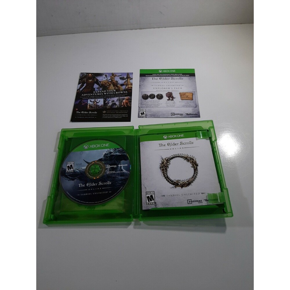 Elder Scrolls Online Tamriel Unlimited Complete Microsoft Xbox One Bethesda